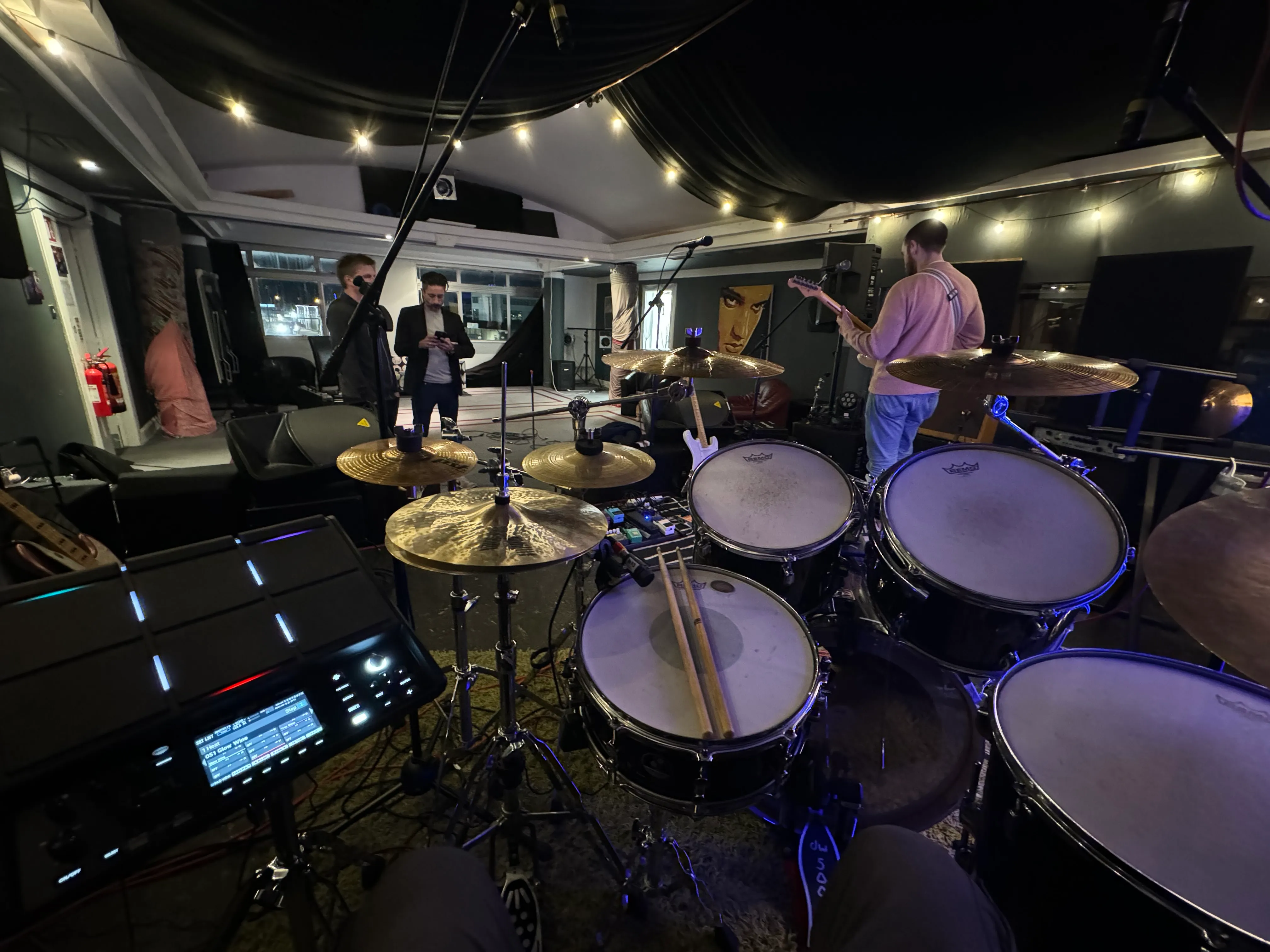 Live performance on stage